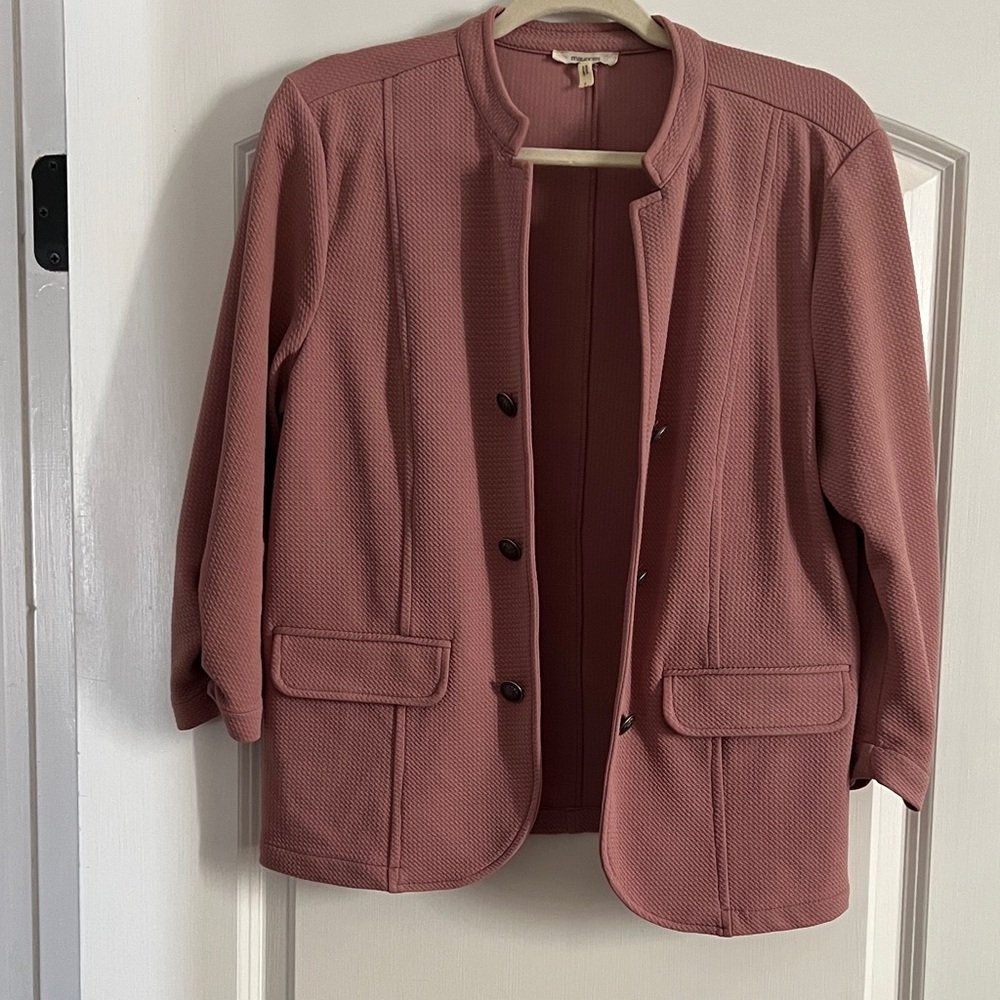 Maurices Mauve Blazer Jacket